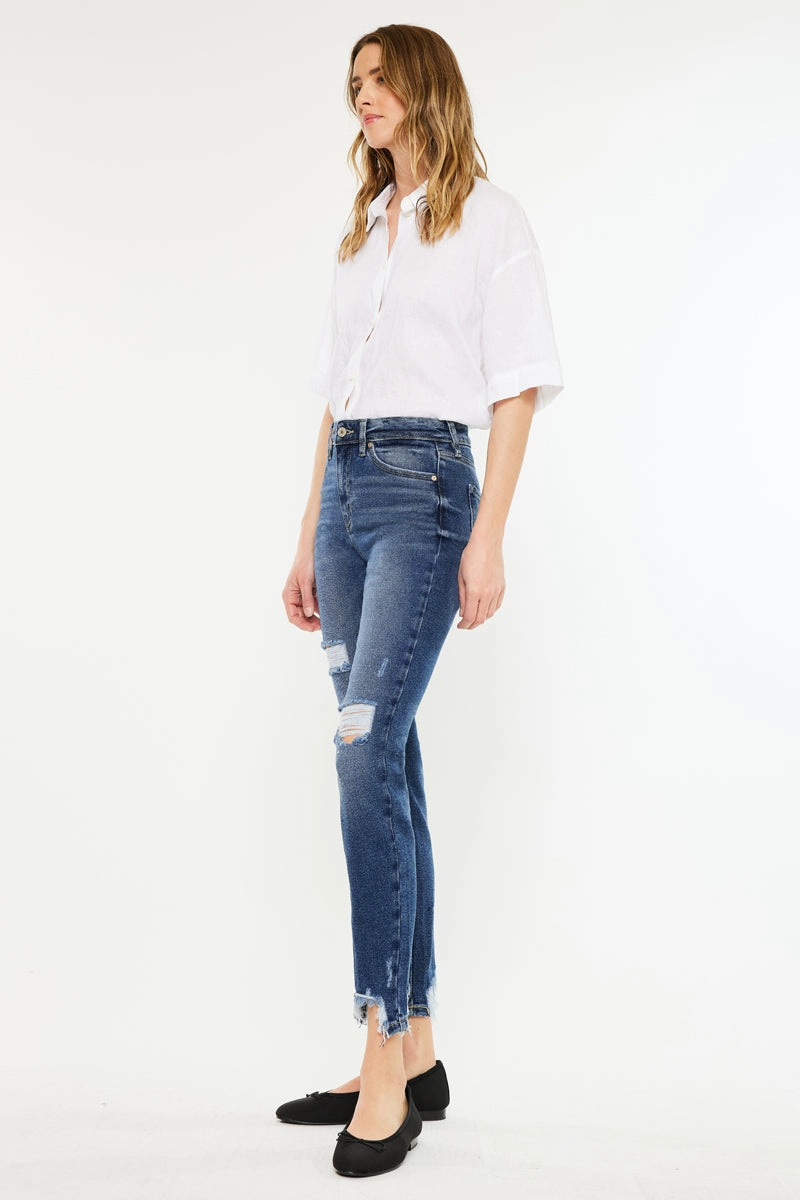 Declan High Rise Ankle Skinny Jeans