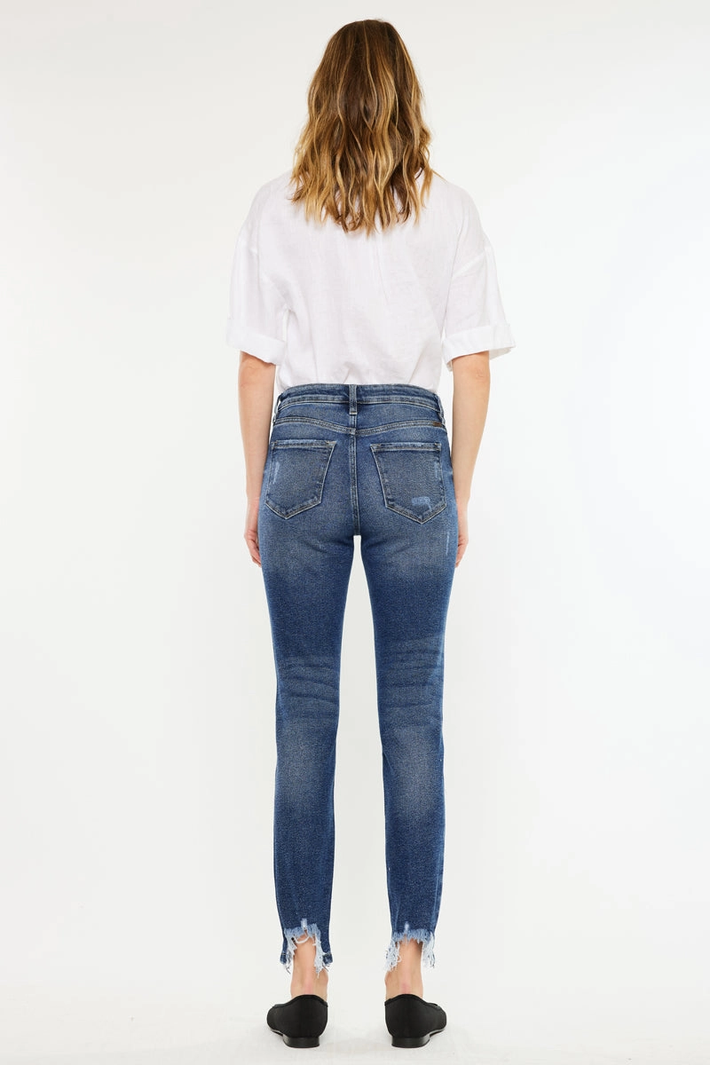 Declan High Rise Ankle Skinny Jeans