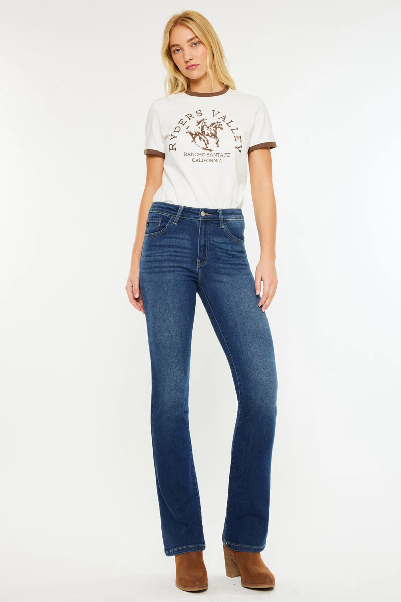 Denver Essentials High Rise Bootcut Jeans
