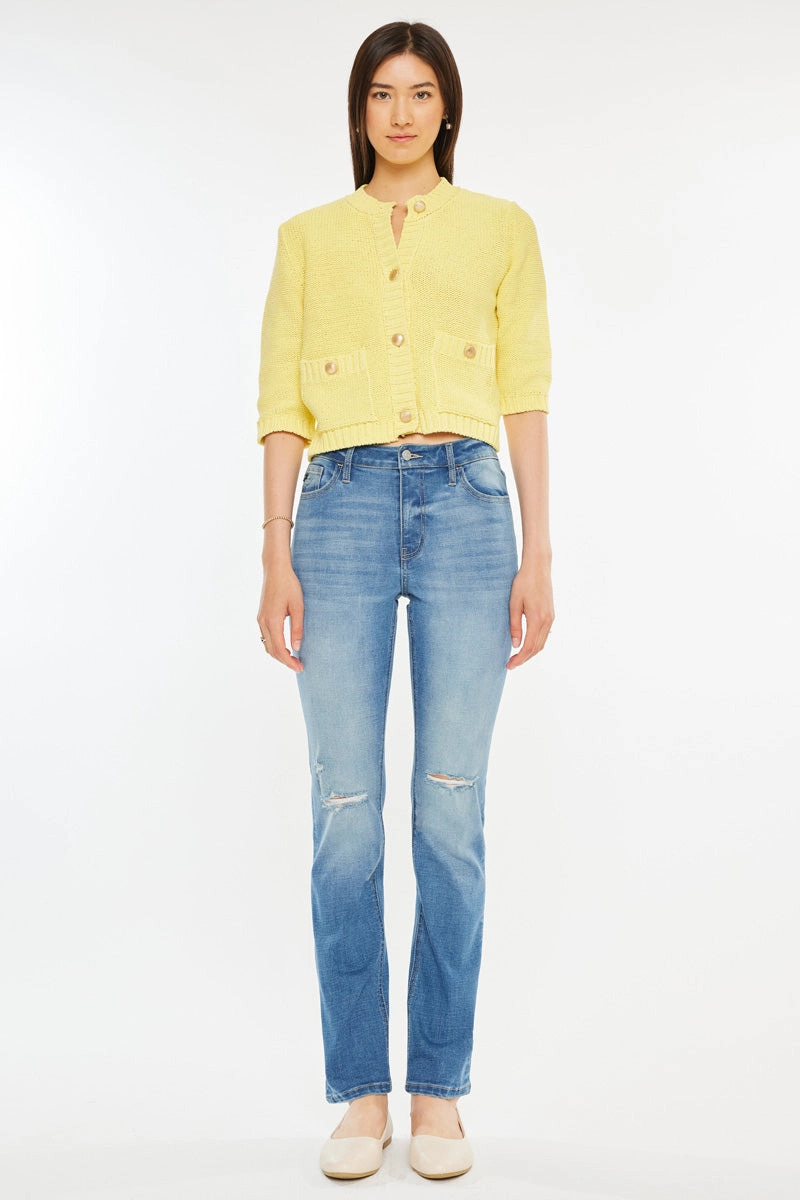 Diana Essentials High Rise Slim Straight Jeans