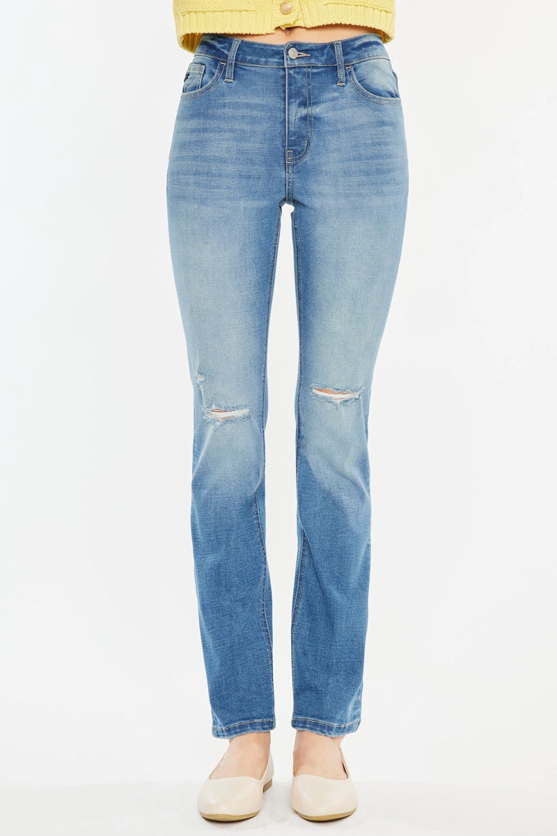 Diana Essentials High Rise Slim Straight Jeans