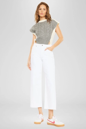 Dianella High Rise Crop Wide Leg Jeans