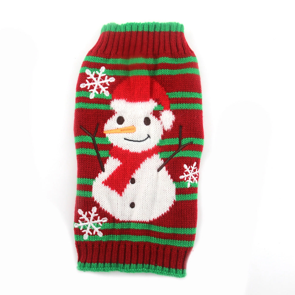 Dog Cloths Christmas and New Year Pet clothes Sweater