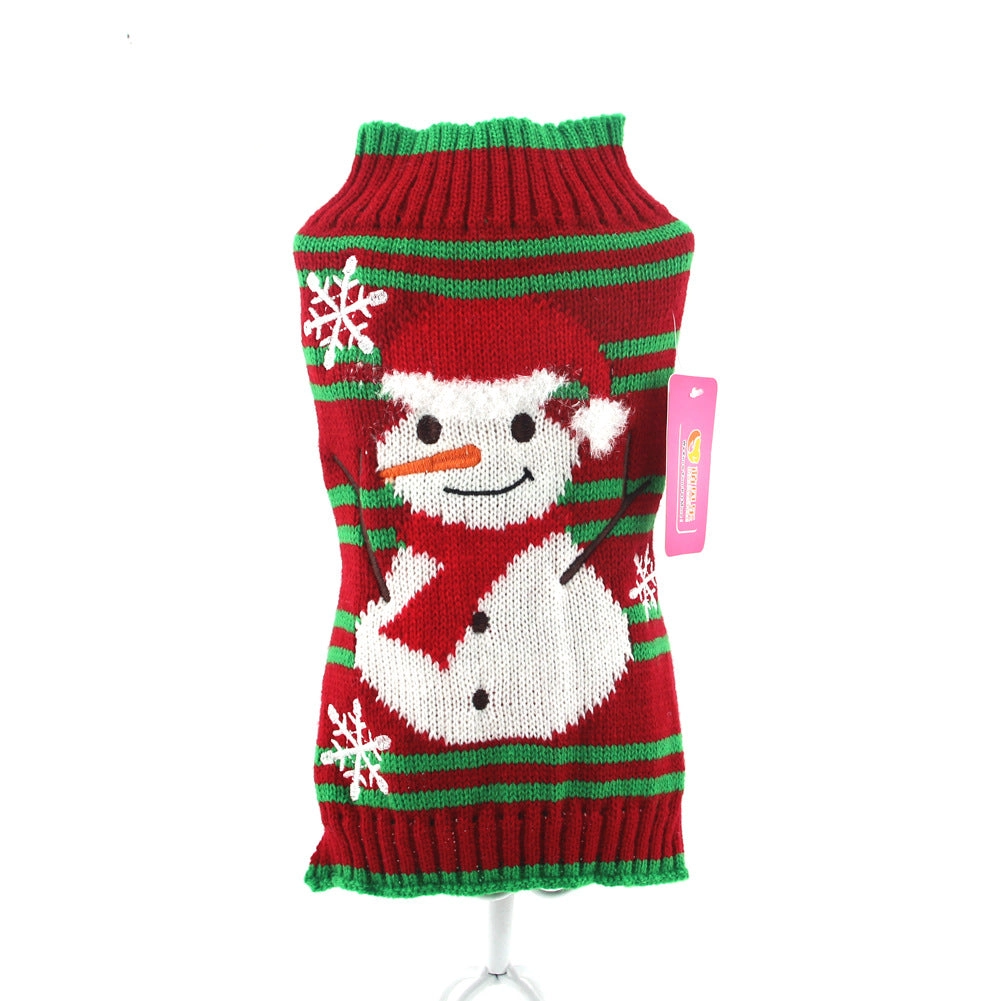 Dog Cloths Christmas and New Year Pet clothes Sweater