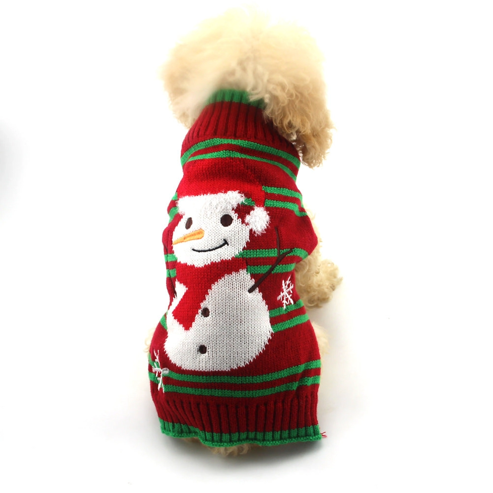 Dog Cloths Christmas and New Year Pet clothes Sweater
