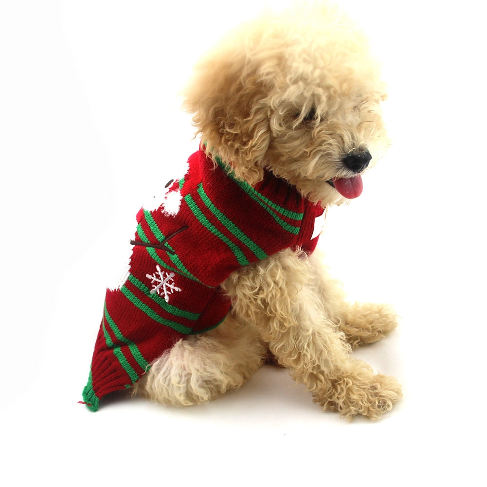 Dog Cloths Christmas and New Year Pet clothes Sweater