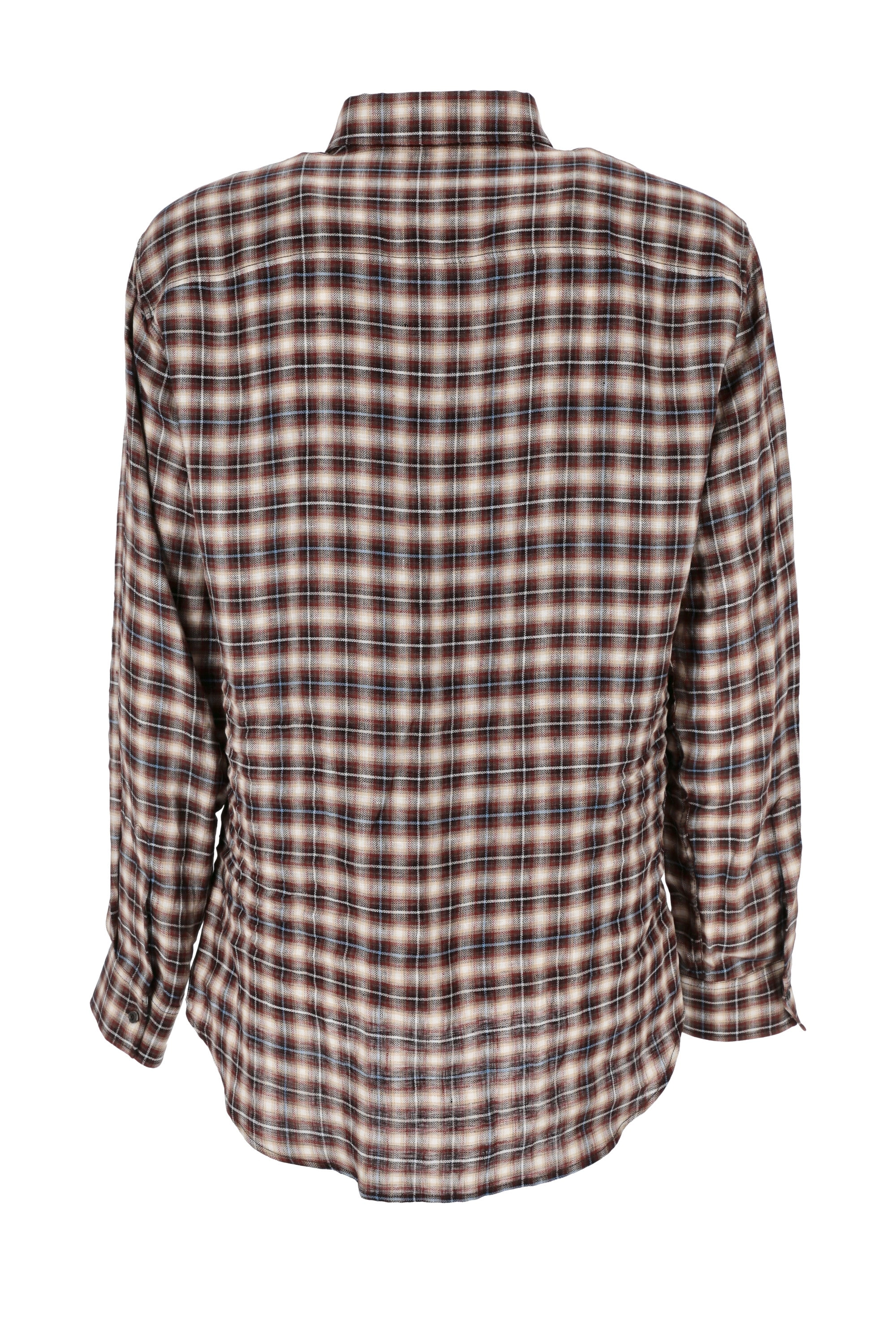 Dsquared2 Checked Logo Print Shirt