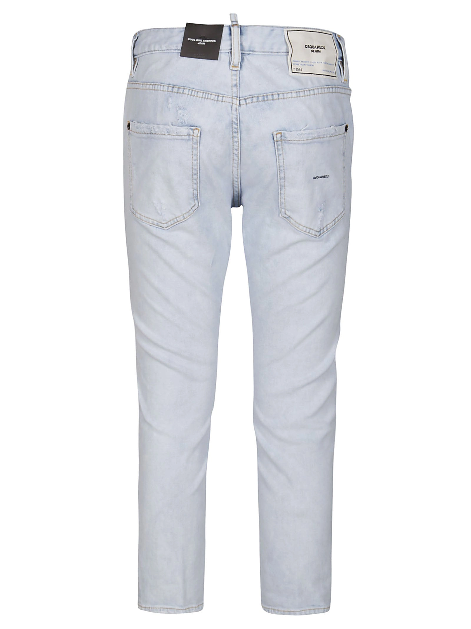 Dsquared2 Distressed Cropped Jeans