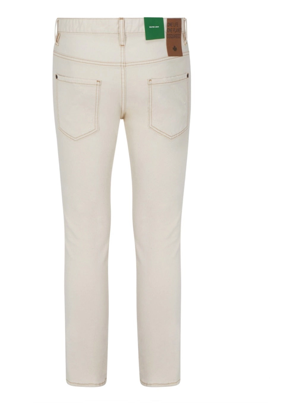 Dsquared2 Distressed Logo-Patch Jeans