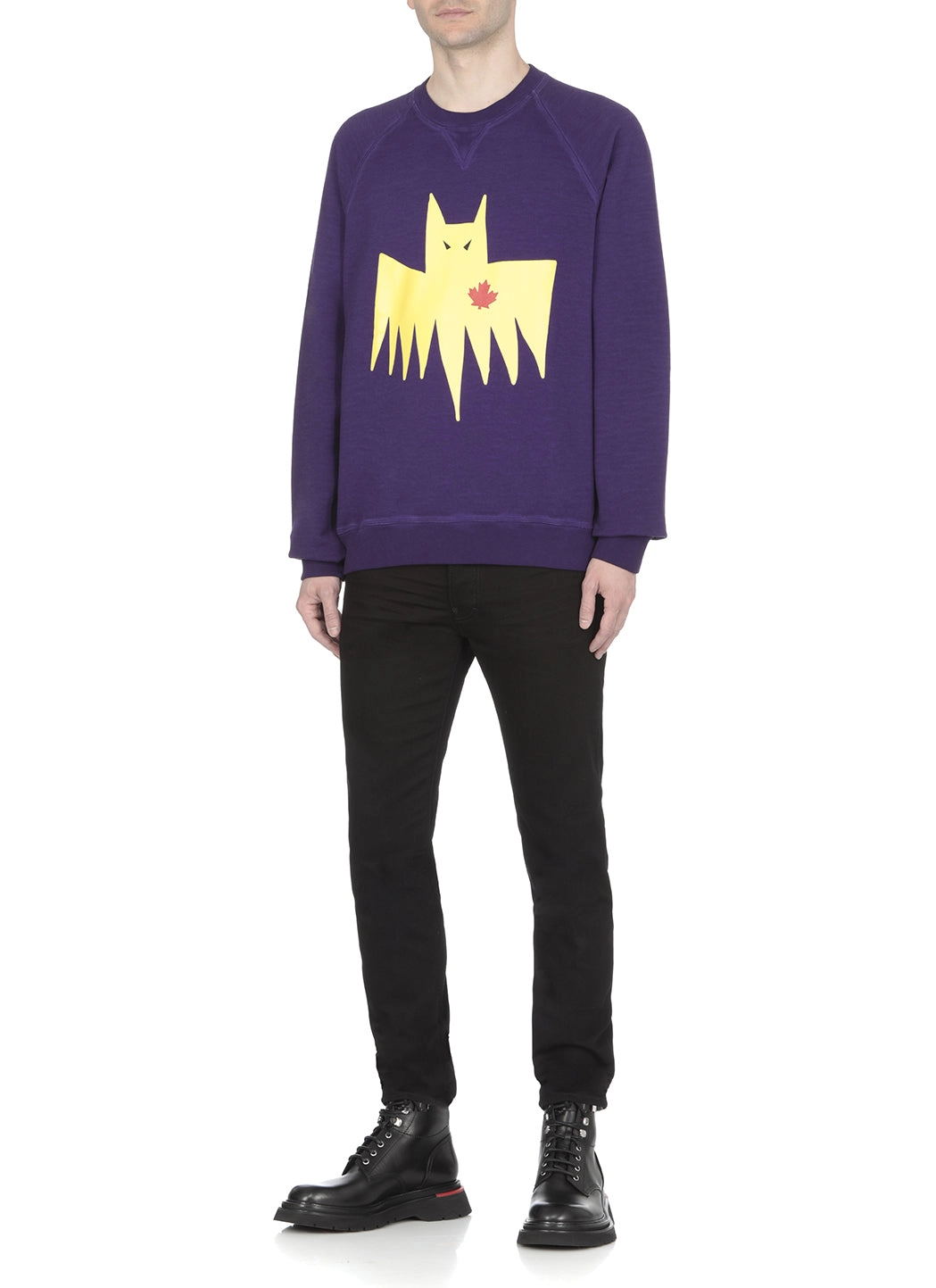 Dsquared2 Graphic Print Crewneck Sweater