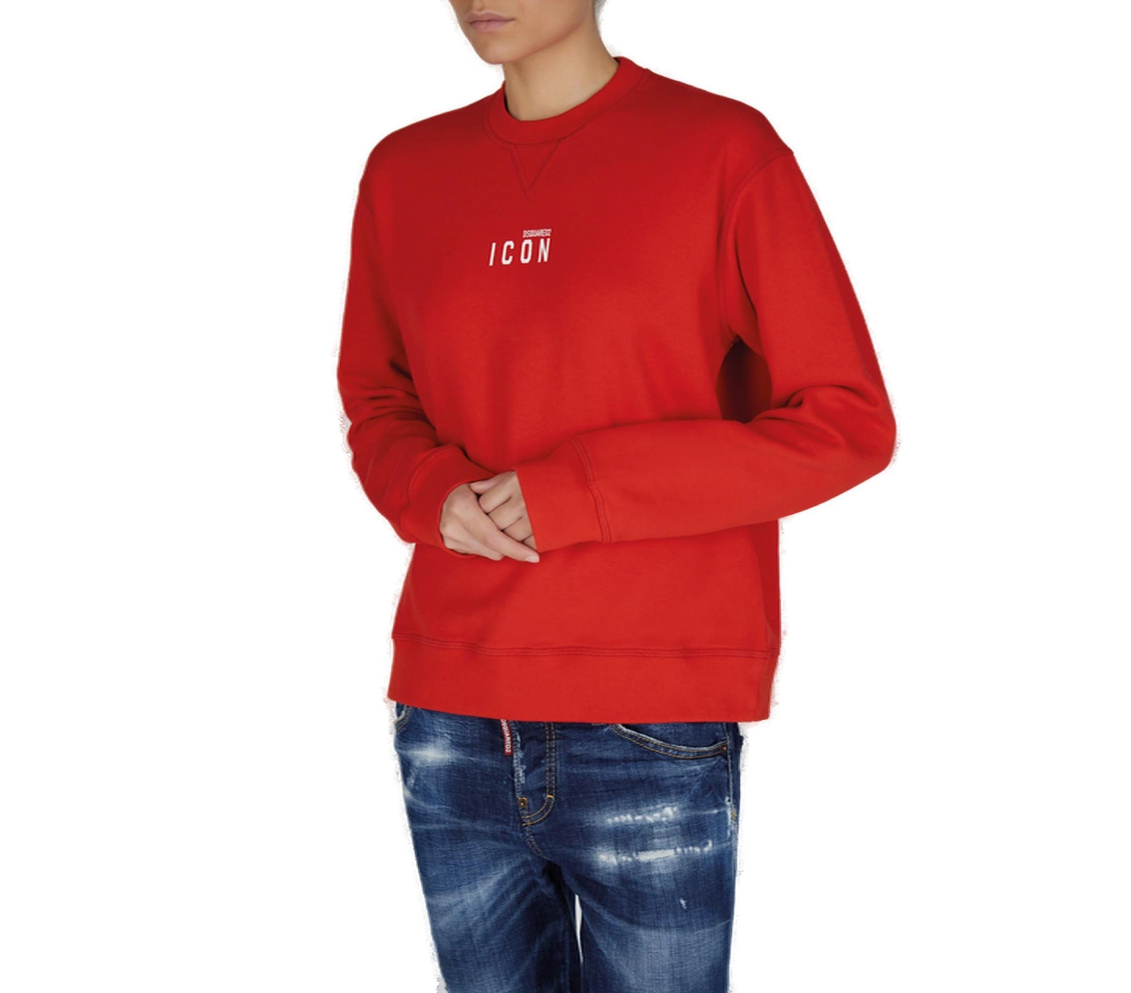 Dsquared2 Icon Print Crewneck Sweatshirt