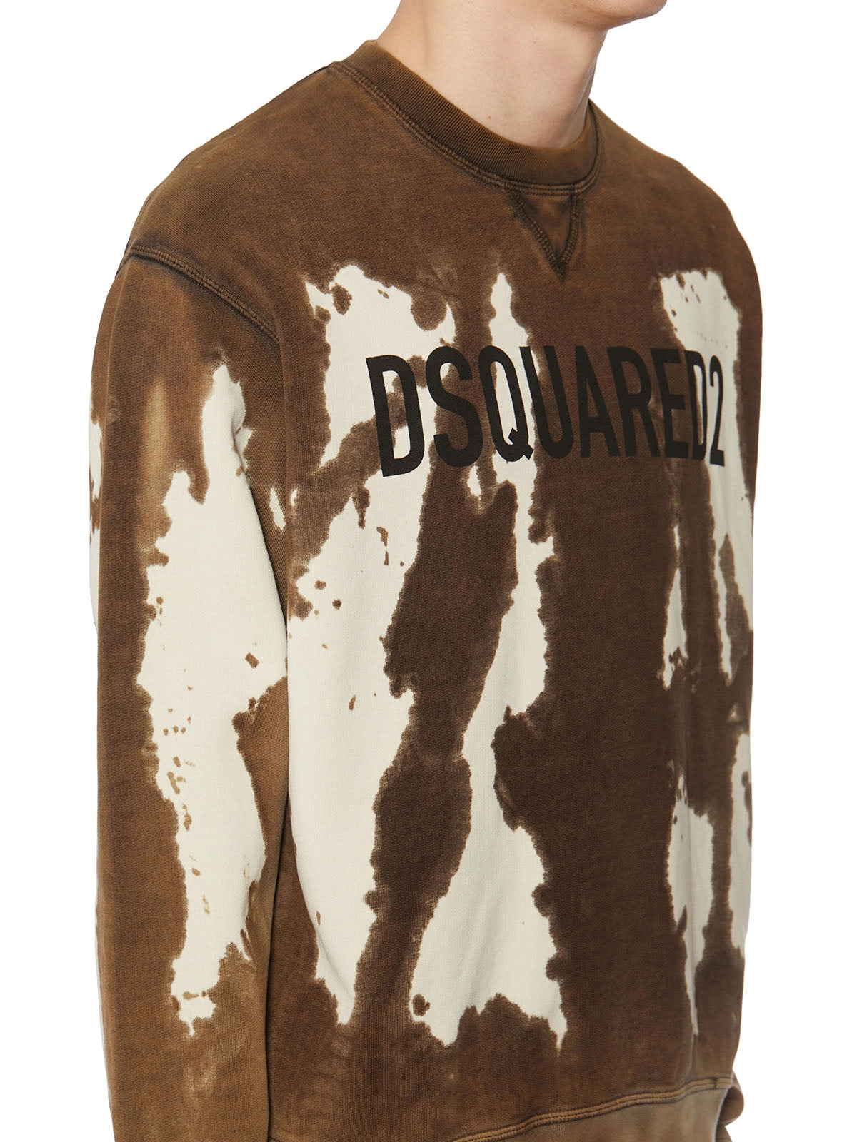 Dsquared2 Logo Print Crewneck Sweater