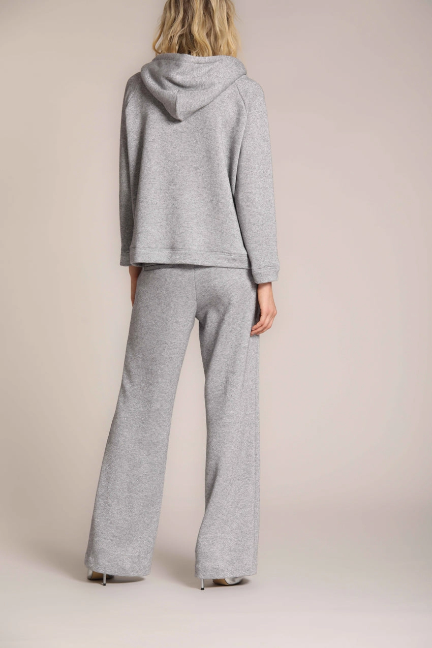 Easy Straight women's chino pants in plush jersey with lurex straight fit