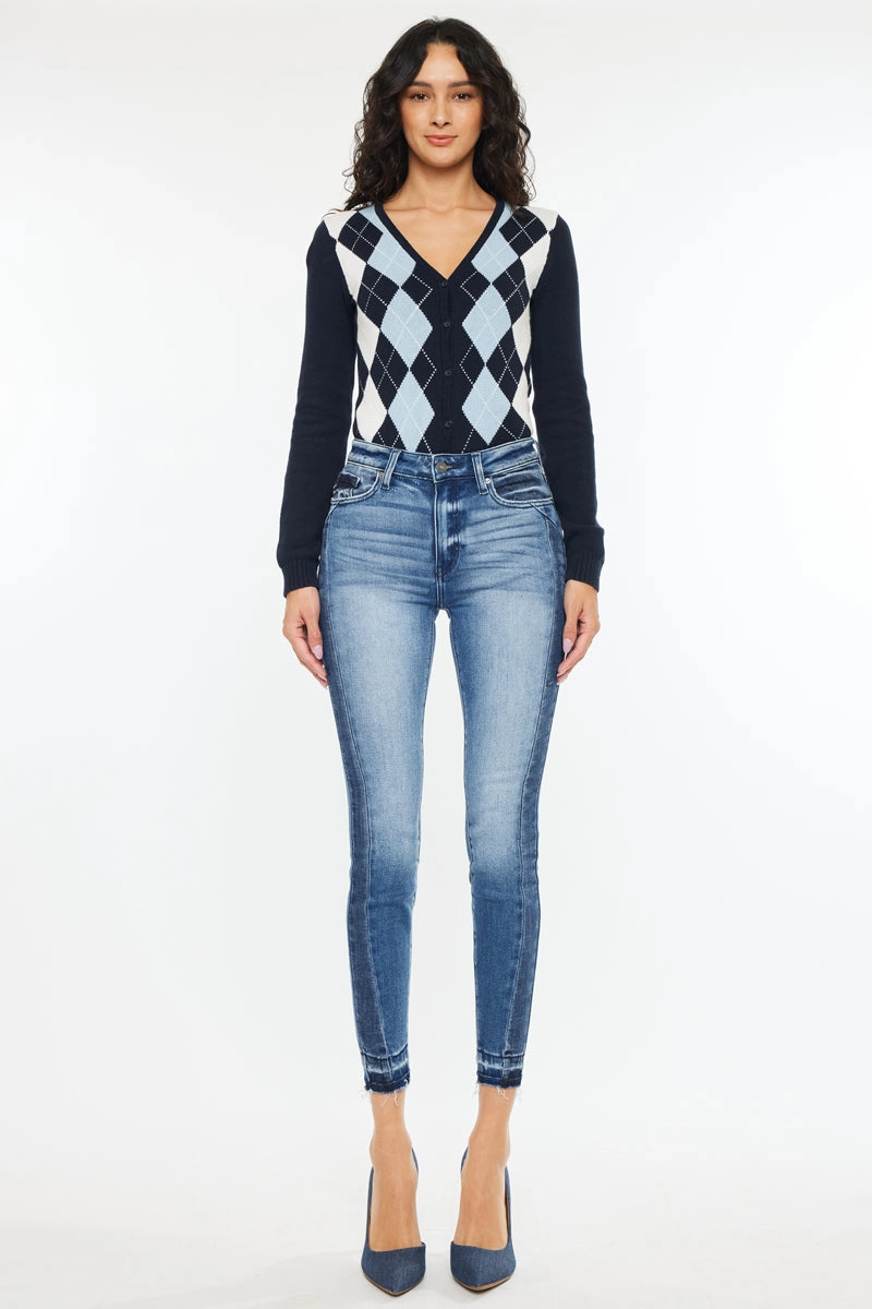 Elisha High Rise Ankle Skinny Jeans