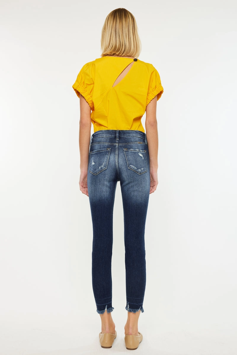 Eliza High Rise Ankle Skinny Jeans