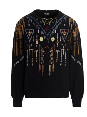 Etro Embroidered Crewneck Sweatshirt