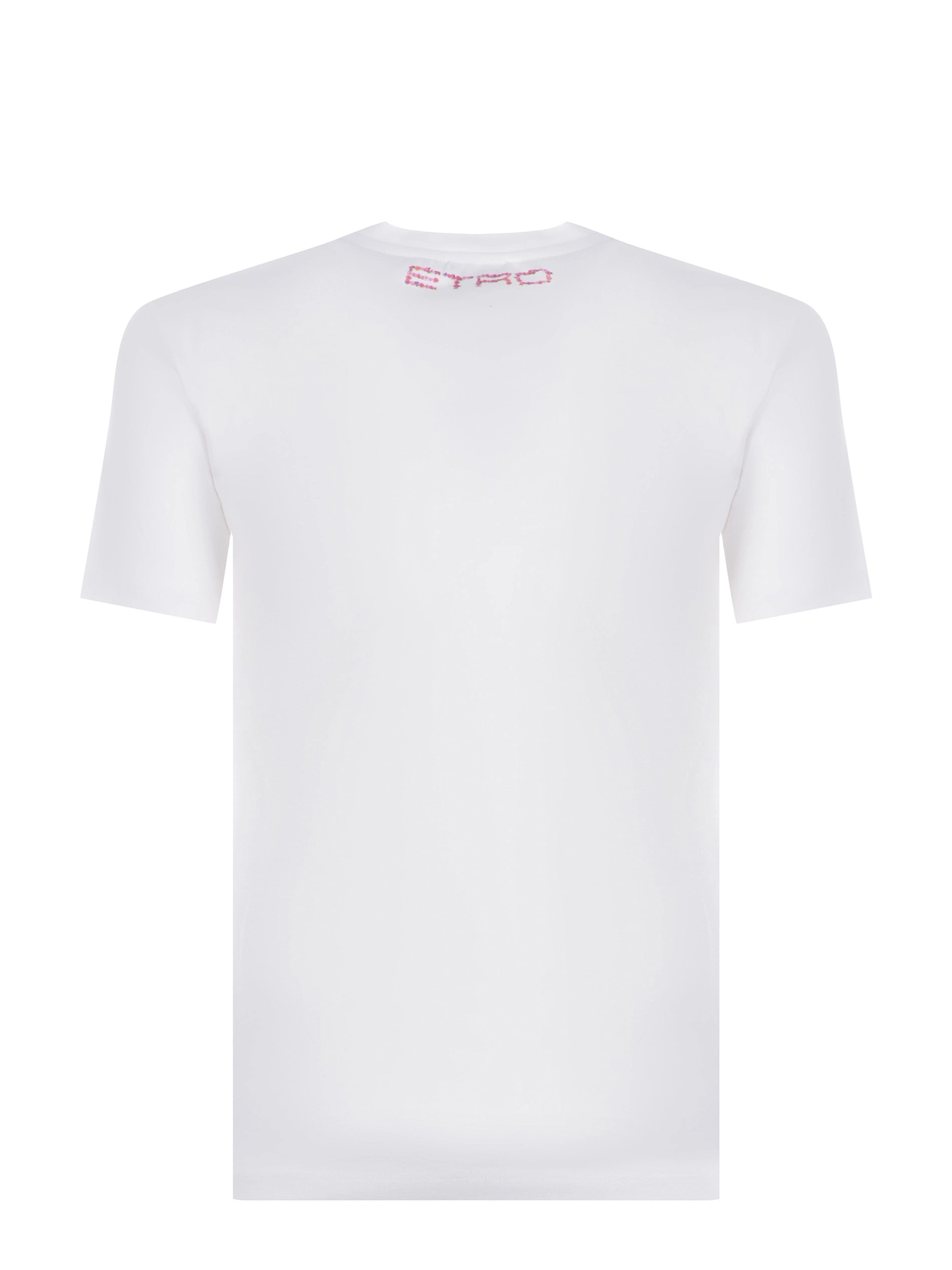 Etro Graphic Print Crewneck T-Shirt