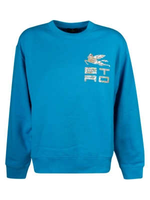 Etro Logo Printed Crewneck Sweatshirt