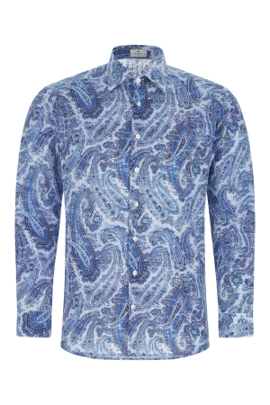 Etro Paisley Printed Long-Sleeved Shirt