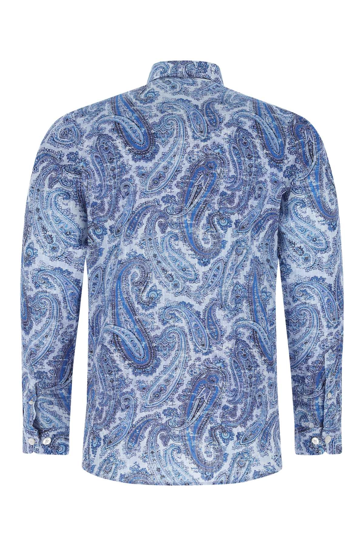 Etro Paisley Printed Long-Sleeved Shirt
