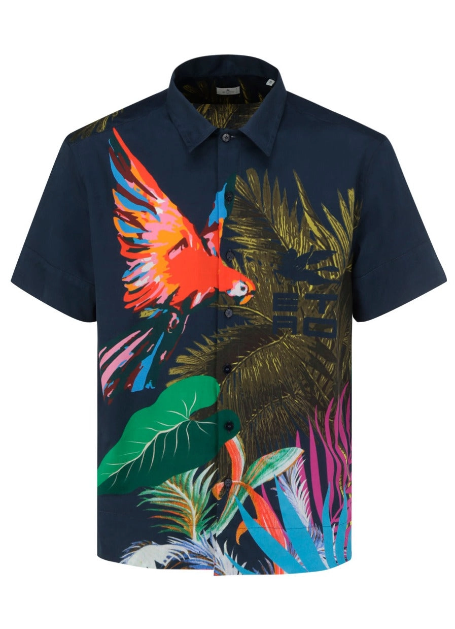 Etro Printed Short-Sleeved Shirt