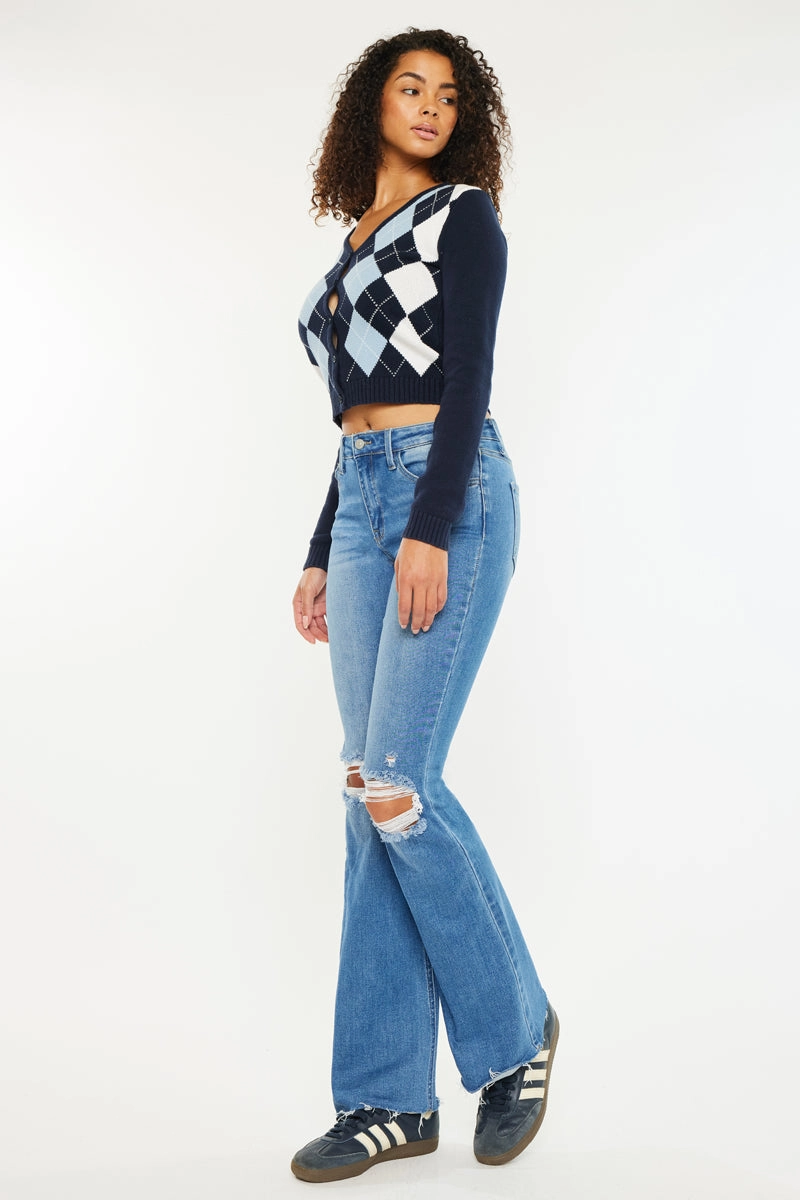 Eva Essentials High Rise Bootcut Jeans