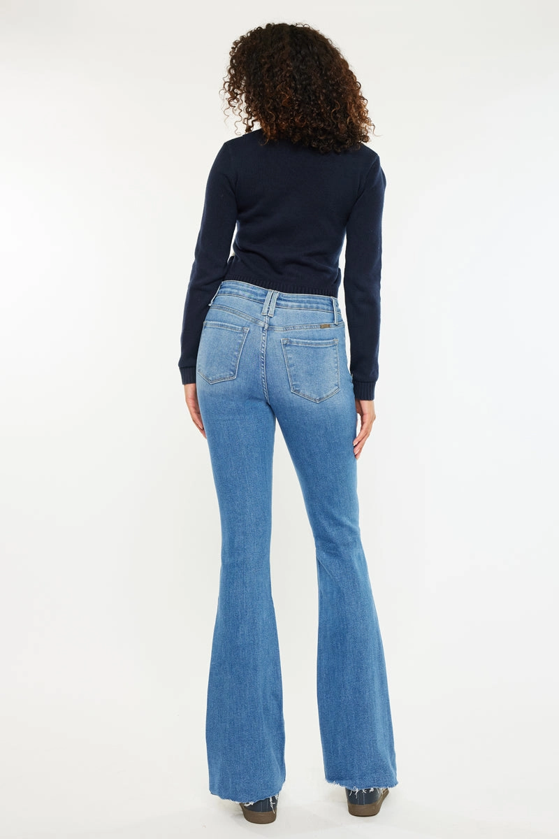 Eva Essentials High Rise Bootcut Jeans