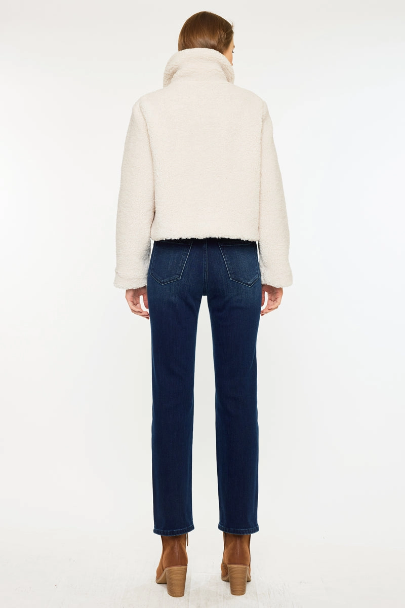 Felicity High Rise Slim Straight Leg Jeans