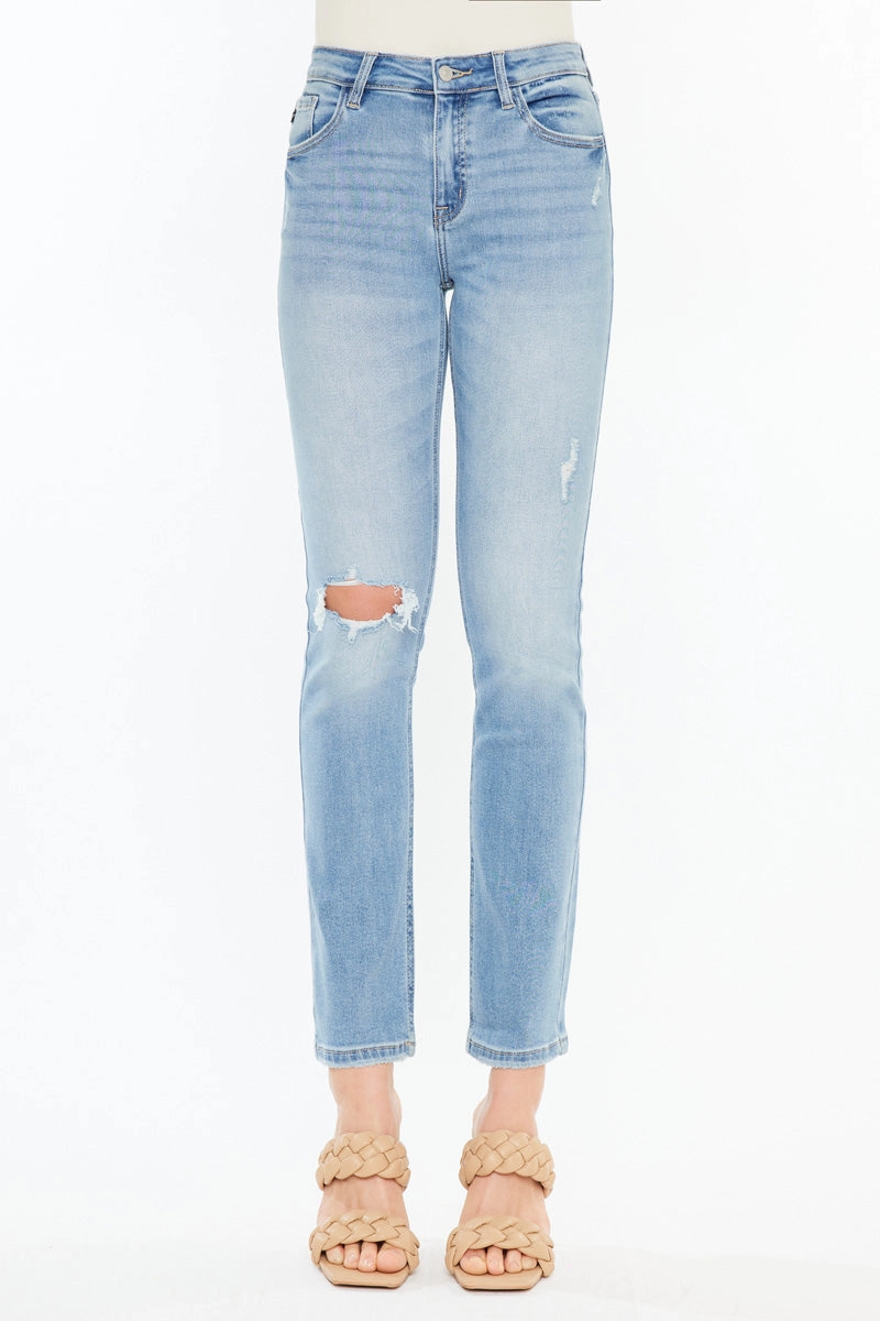 Florence Essentials High Rise Slim Straight