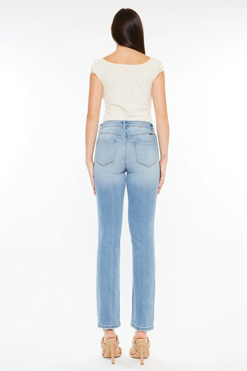Florence Essentials High Rise Slim Straight