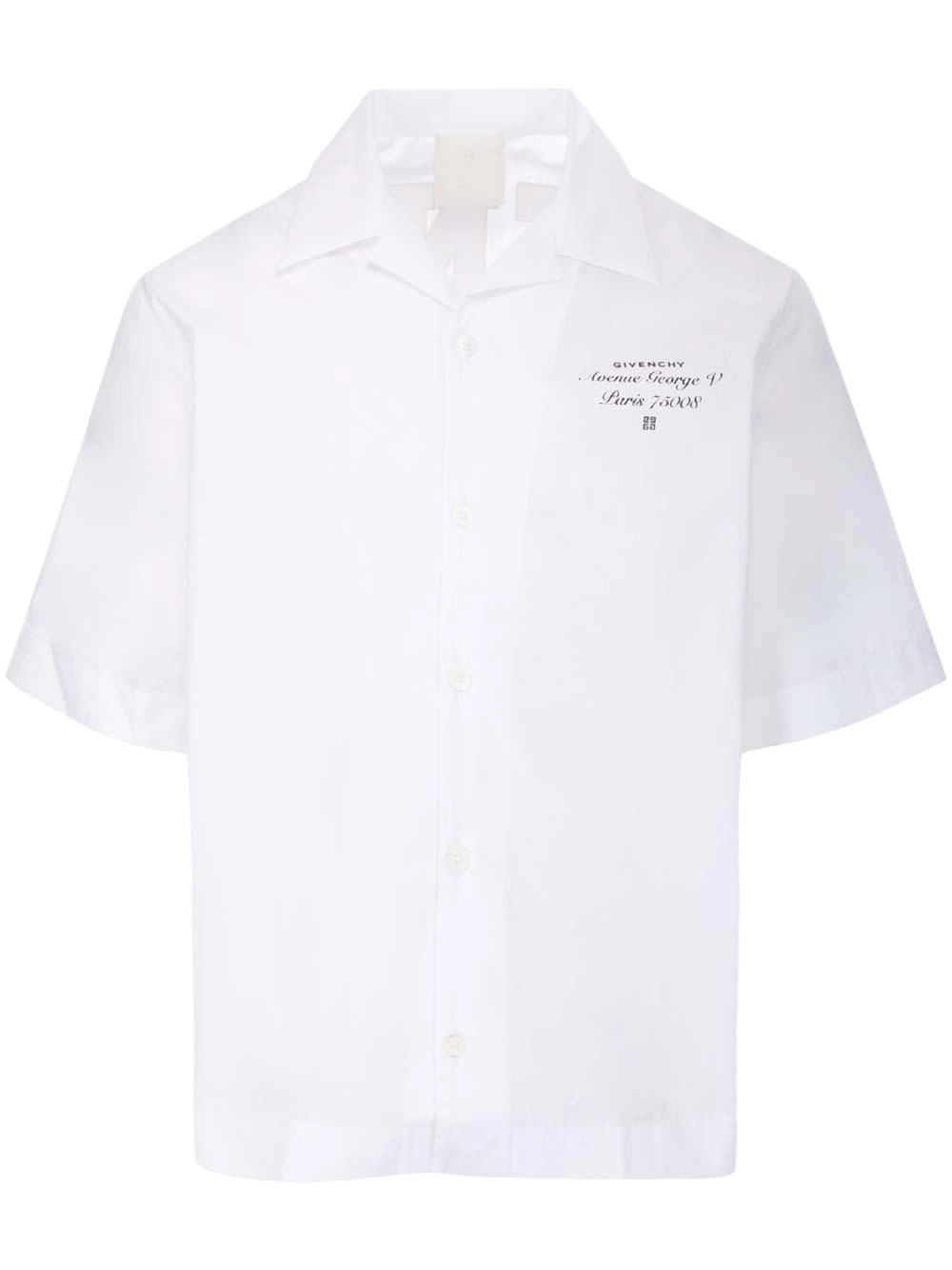 Givenchy Logo Printed Short-Sleeved Shirt