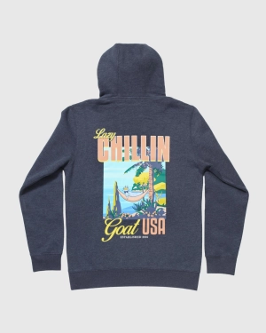 Goat USA Youth Lazy Chillin' Hooded Sweatshirt