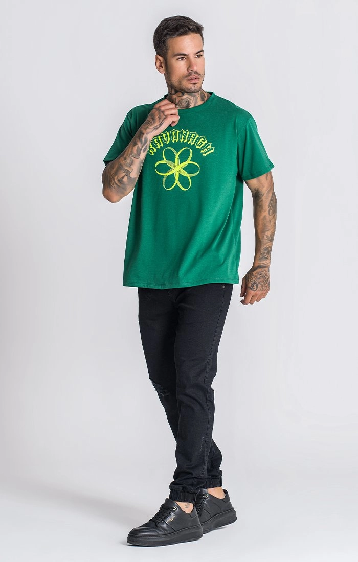 Green Infinitum Oversized Tee