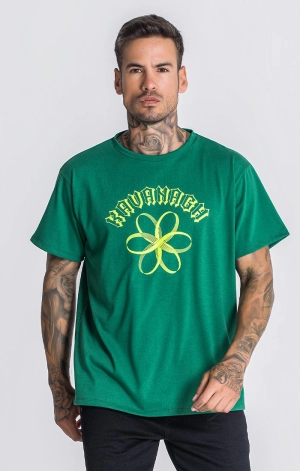 Green Infinitum Oversized Tee