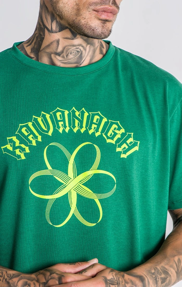 Green Infinitum Oversized Tee