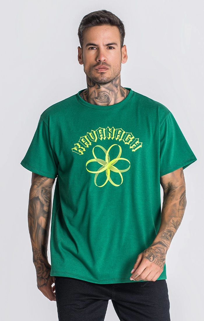 Green Infinitum Oversized Tee