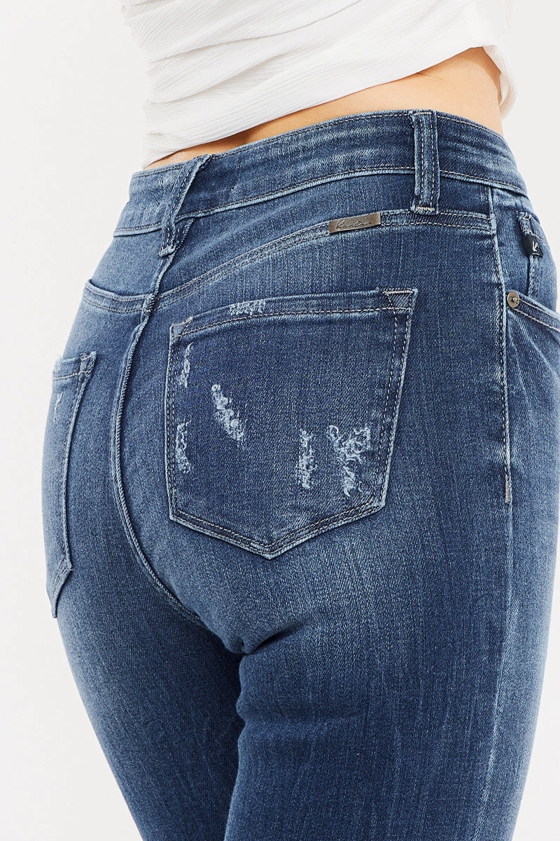 Gwen High Rise Ankle Skinny Jeans