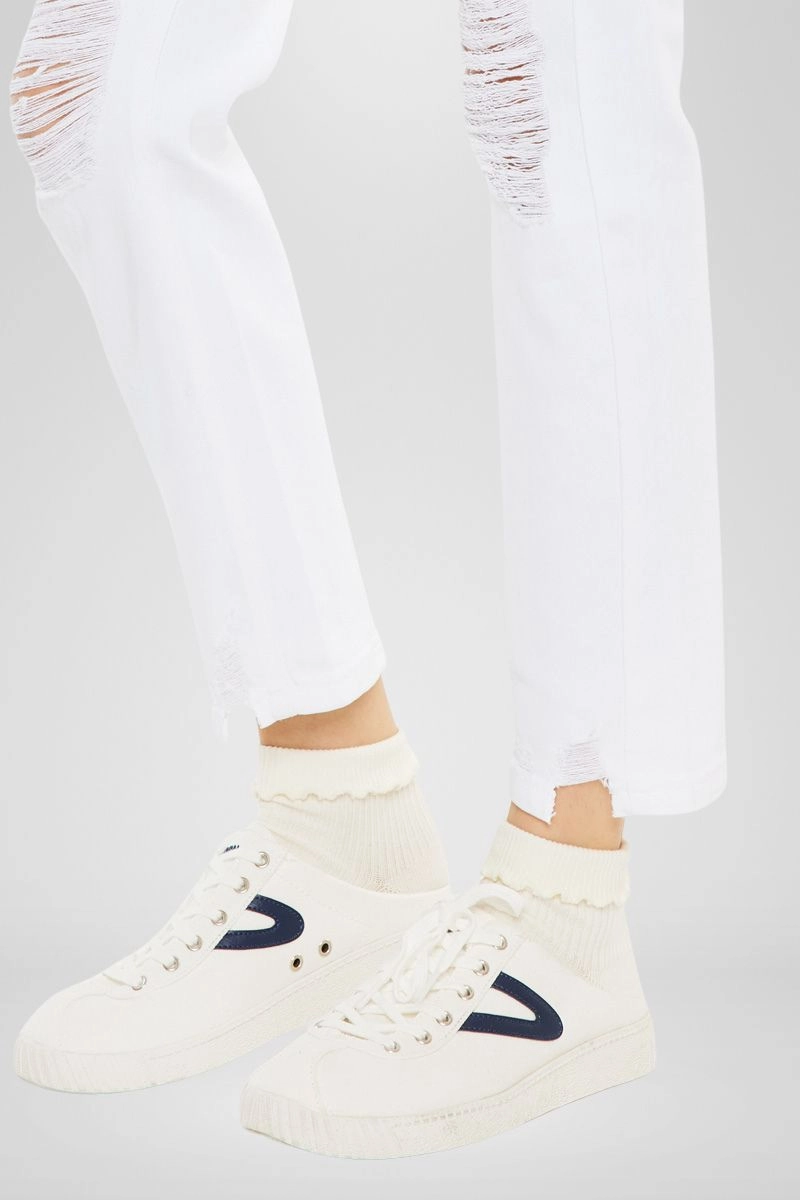 Haven Ultra High Rise Slim Straight Leg Jeans