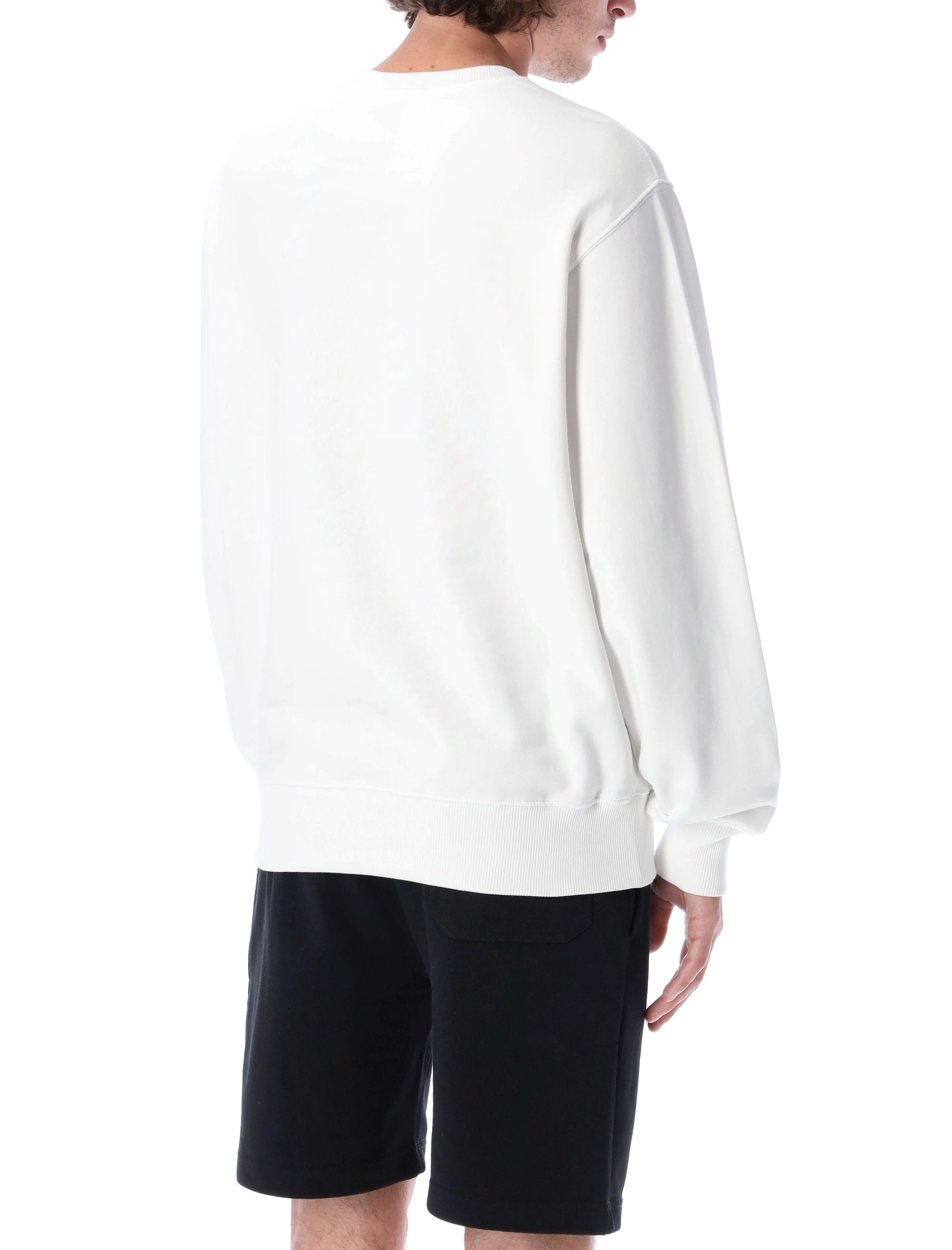 Helmut Lang Logo Printed Crewneck Sweatshirt