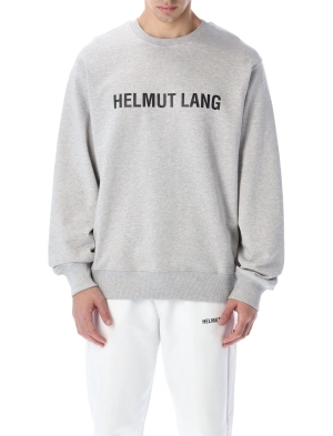 Helmut Lang Logo Printed Crewneck Sweatshirt