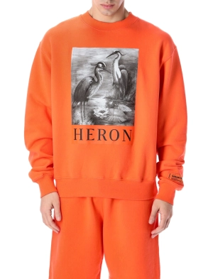 Heron Preston Logo Printed Crewneck Sweatshirt