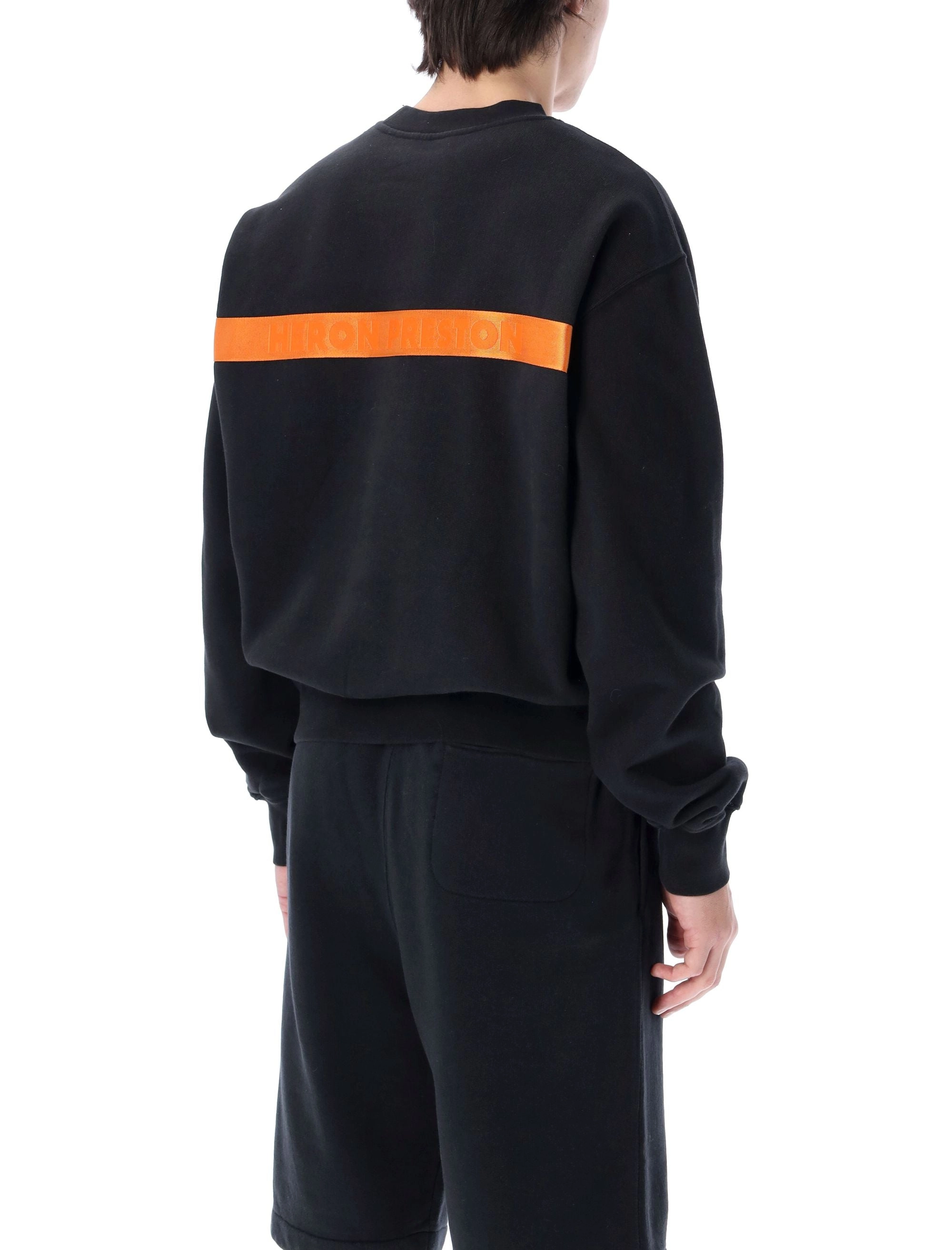 Heron Preston Logo Tape Crewneck Sweatshirt