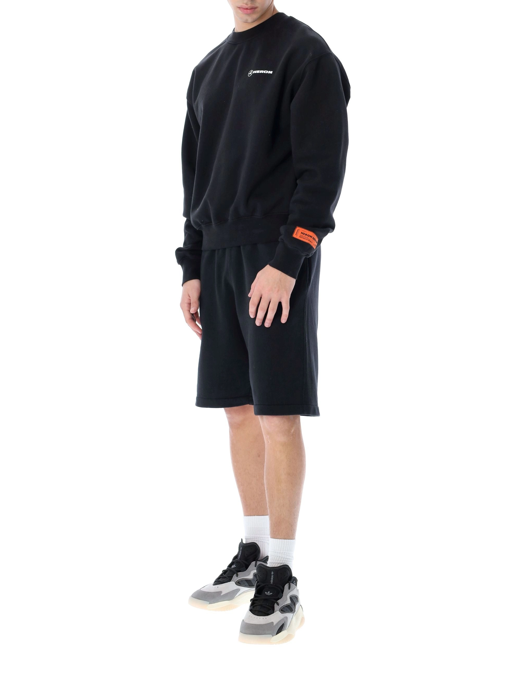 Heron Preston Logo Tape Crewneck Sweatshirt