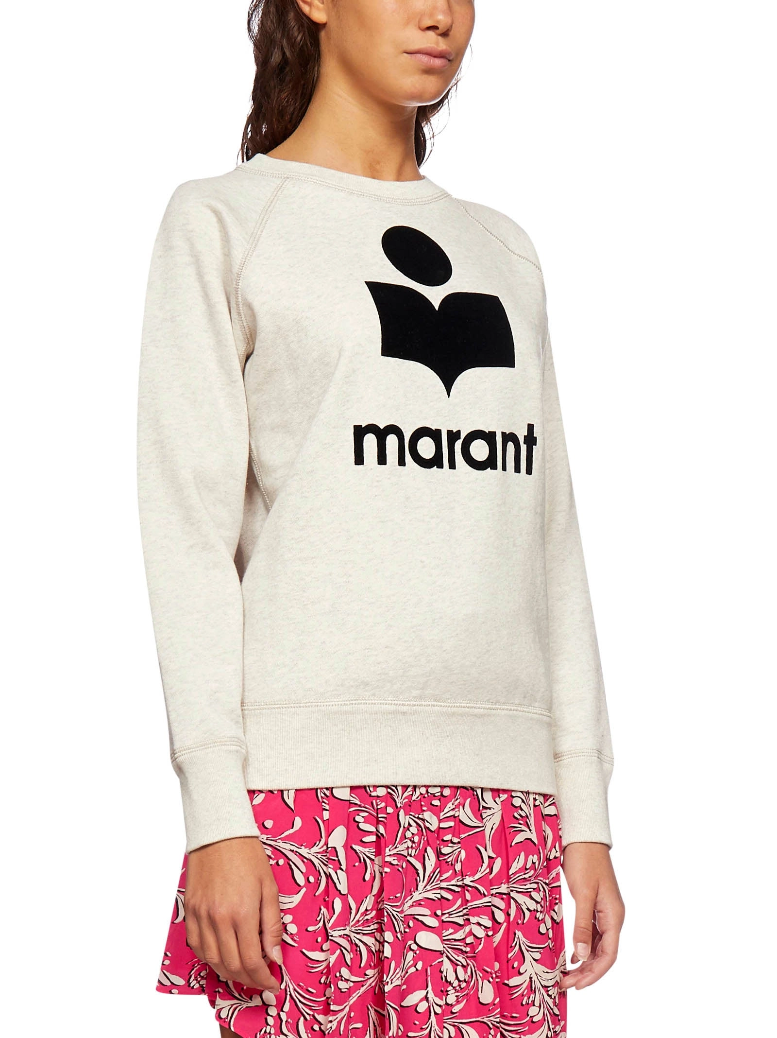 Isabel Marant Étoile Logo Printed Crewneck Sweatshirt