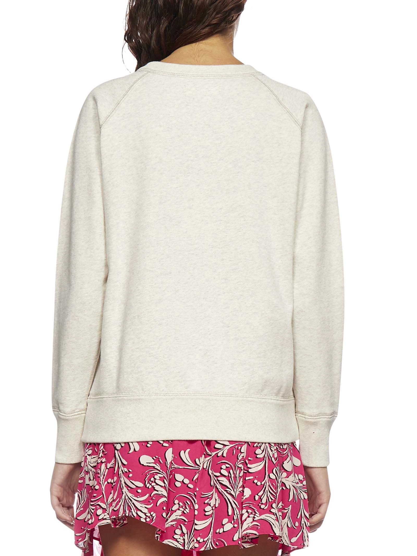 Isabel Marant Étoile Logo Printed Crewneck Sweatshirt
