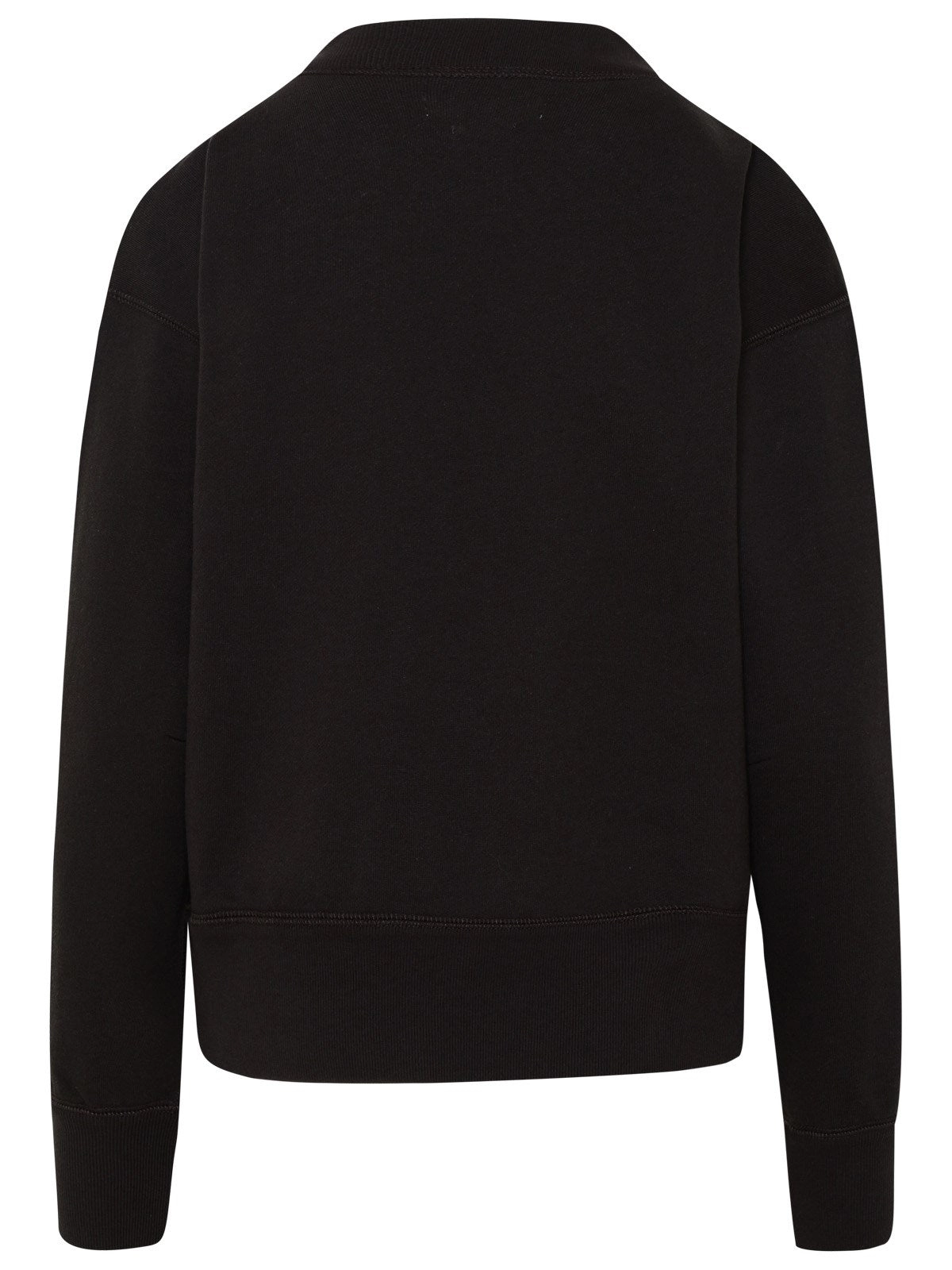Isabel Marant Étoile Mock Neck Logo Printed Sweater