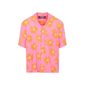 Jacquemus Floral Printed Short-Sleeved Shirt