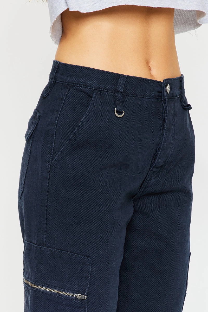 Jainie High Rise Straight Leg Jeans