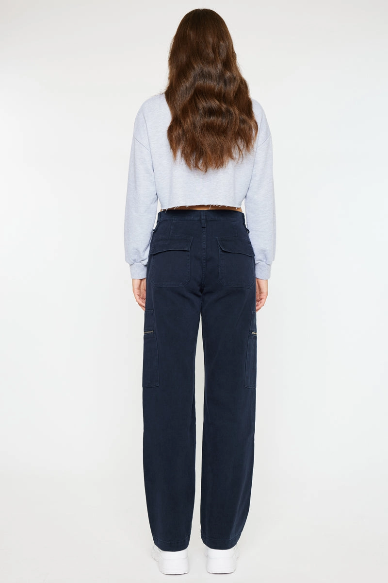 Jainie High Rise Straight Leg Jeans