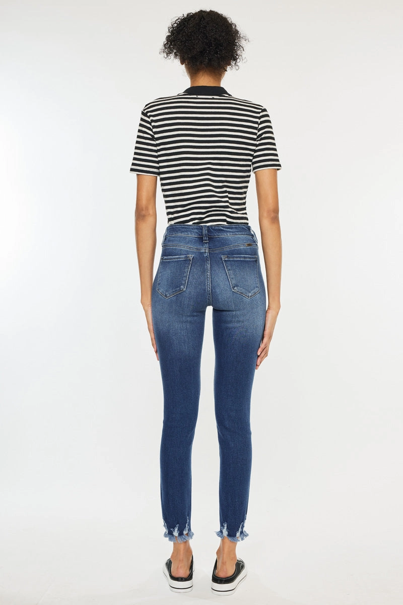 Jay High Rise Ankle Skinny Jeans